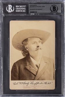 William "Buffalo Bill" Cody Signed Photograph (Beckett)